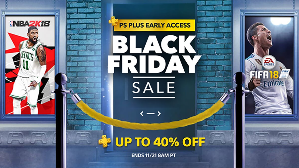 PlayStation Store Black Friday Early Access Starts for PS+ Members